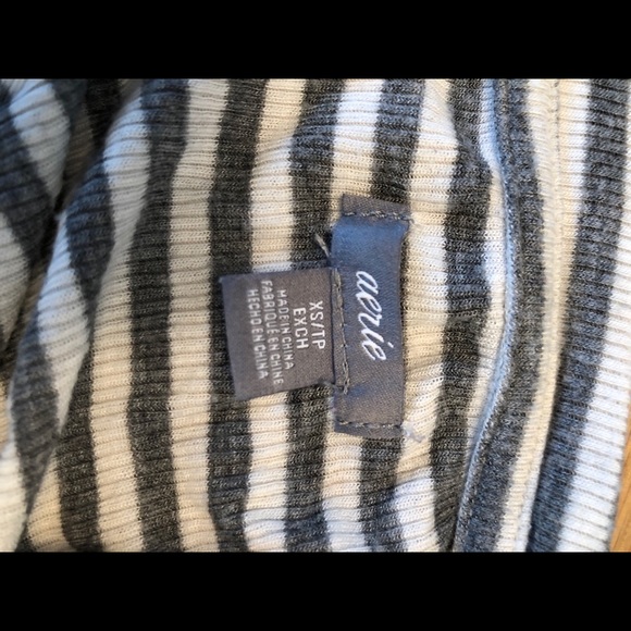Stripped gray long sleeve - Picture 3 of 3